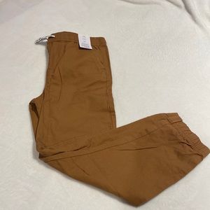 Garanimals Kids Dark Brown Jogger with Drawstring Waist- Size 10- NWT